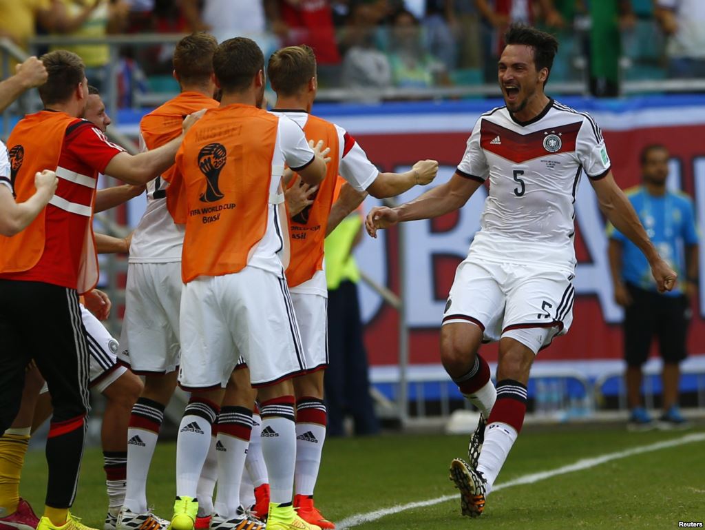 FRANTA-GERMANIA 0-1 la CAMPIONATUL MONDIAL DE FOTBAL 2014
