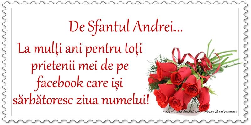 FelicitÄƒri De Sfantul Andrei 2019 Pe Care SÄƒ Le TrimiÅ£i Celor Dragi De Ziua Numelui