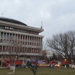 Incendiu la Politehnica București