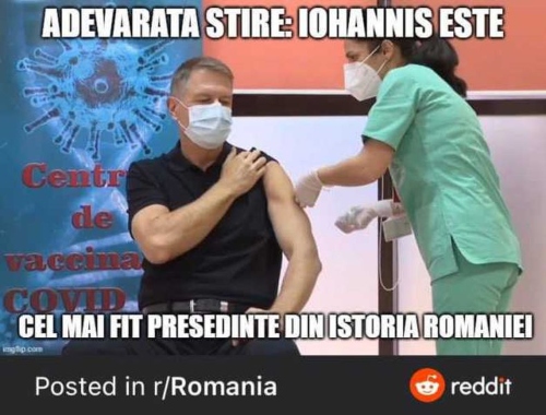 Iohannis vaccinat