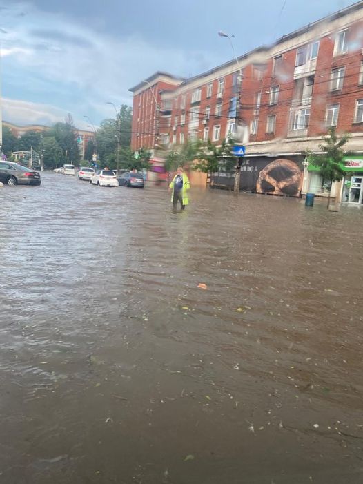 Inundaţii la Galaţi