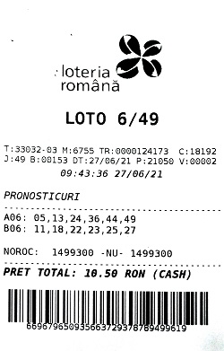 rezultate loto