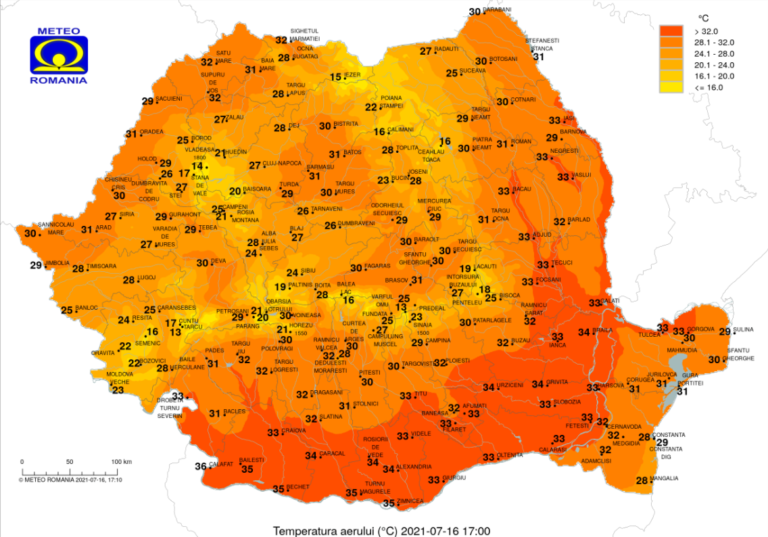 Alertă de caniculă. Meteorologii au emis Cod galben de caniculă pentru sudul ţării! 2 Alertă de caniculă. Meteorologii au emis Cod galben de caniculă pentru sudul ţării! 2