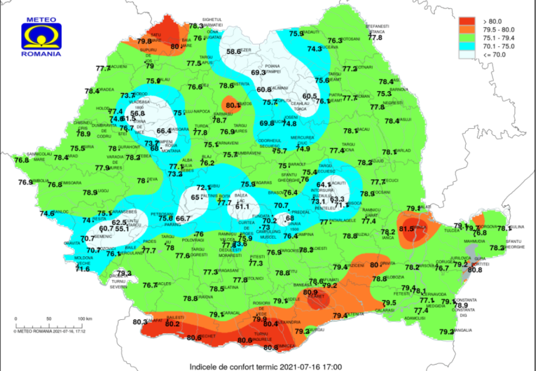 Alertă de caniculă. Meteorologii au emis Cod galben de caniculă pentru sudul ţării! 1 Alertă de caniculă. Meteorologii au emis Cod galben de caniculă pentru sudul ţării! 1