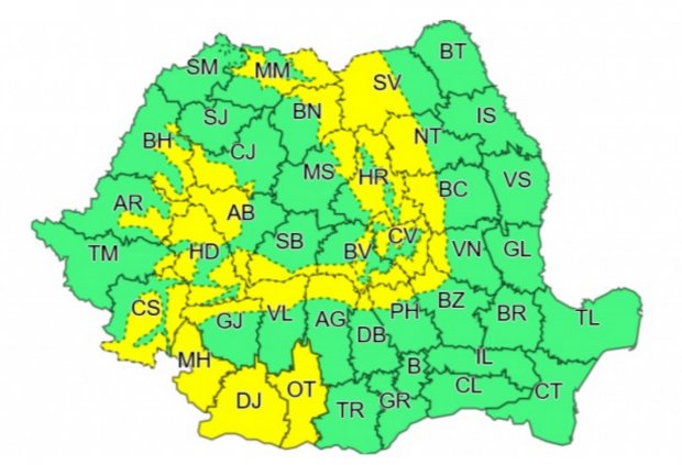 Alertă ANM