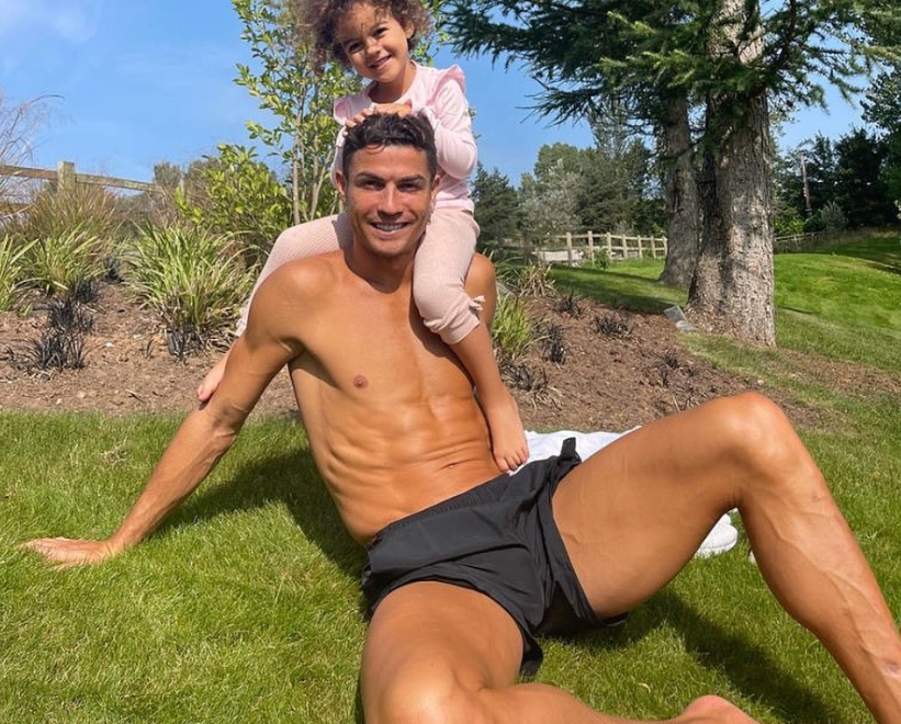 Ronaldo, la plajă în Manchester