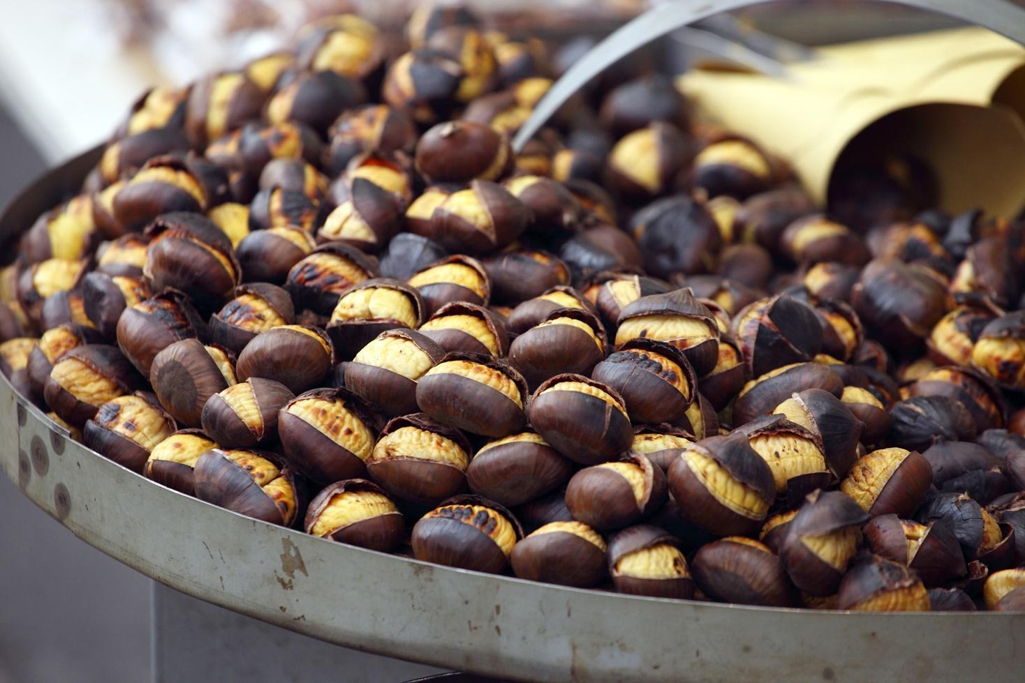 Castanele coapte, un deliciu