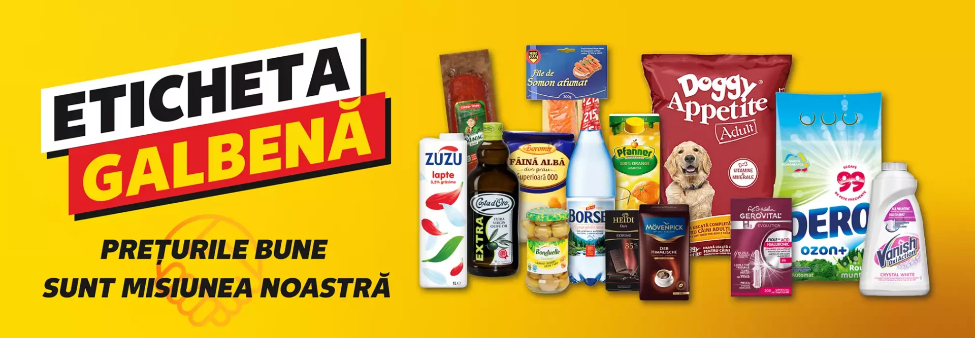 Eticheta galbenă la Kaufland