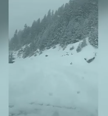 Peisaj de basm la Bâlea Lac