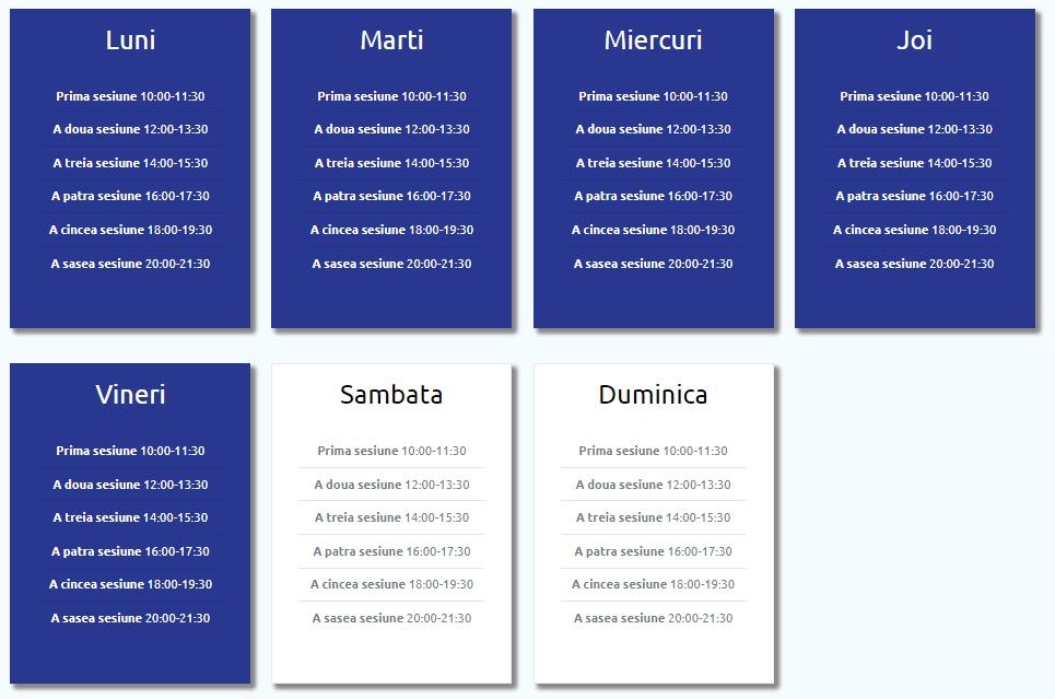 Program patinoar Cotroceni