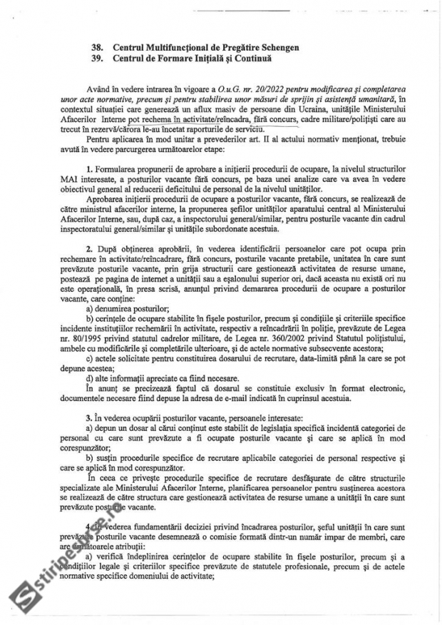 Adresa MAI