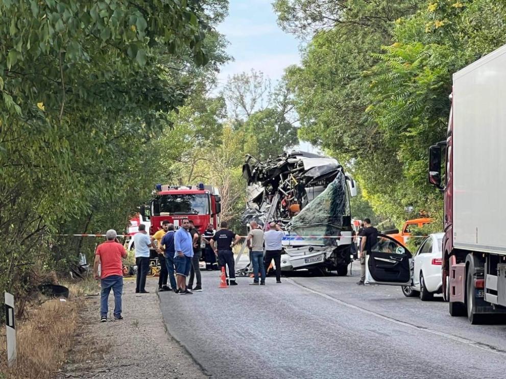Autocar cu români, implicat într-un accident în Bulgaria. Cinci persoane au murit, alte nouă sunt rănite