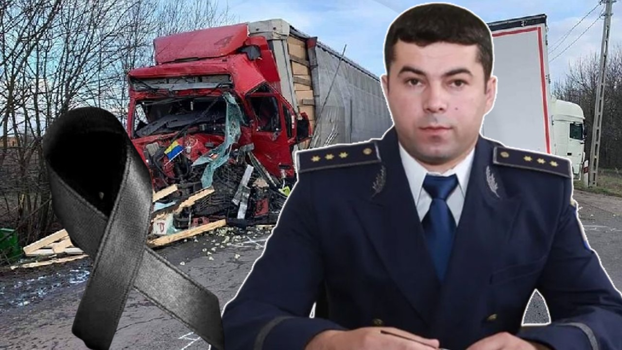 Şef din Poliţie, omorât de un şofer ucrainean care a adormit la volan. Fiica şi soţia poliţistului sunt rănite