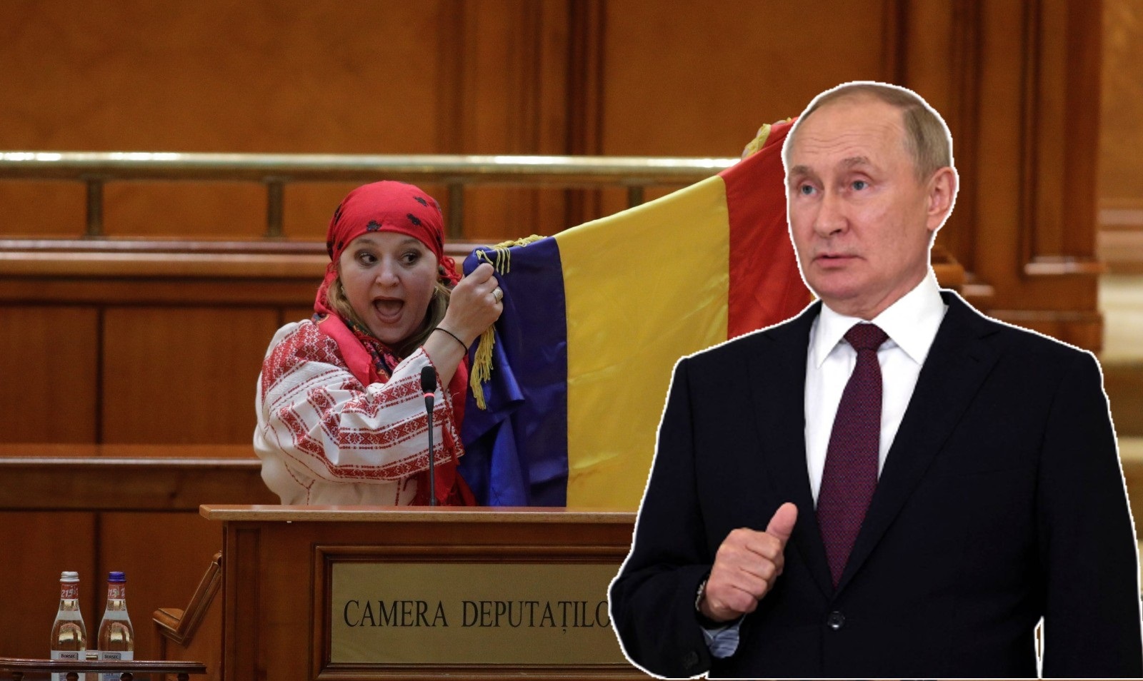 Diana Şoşoacă, apariţie şocantă la gala RT, în aceeaşi sală cu Putin la Teatrul Bolşoi: „Vocea Rusiei trebuie să se audă tare!”