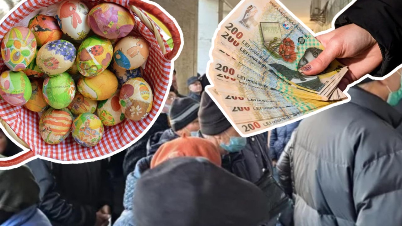 Tichete Paşte 2024. Ultima strigare, cine mai poate primi bani pentru masa pascală în aceste săptămâni