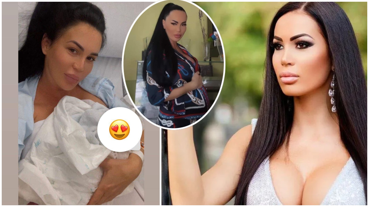 Prima poză cu Ispita de la „Insula Iubirii” după ce a născut. Bianca Pop a născut cu două săptămâni înainte de termen