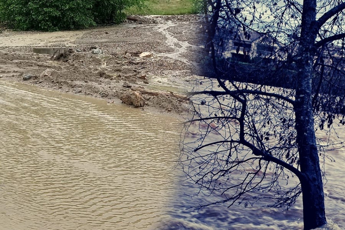 Cod roșu de inundații. A fost emis RO-Alert, drumuri blocate după ploile torențiale. Apele au năvălit în casele oamenilor