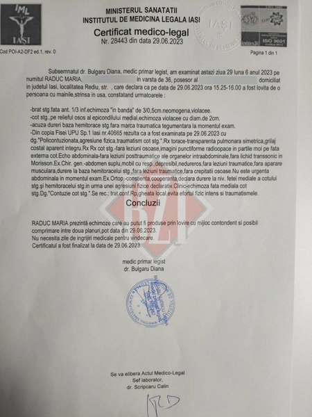 Femeie snopită în bătaie de un primar USR