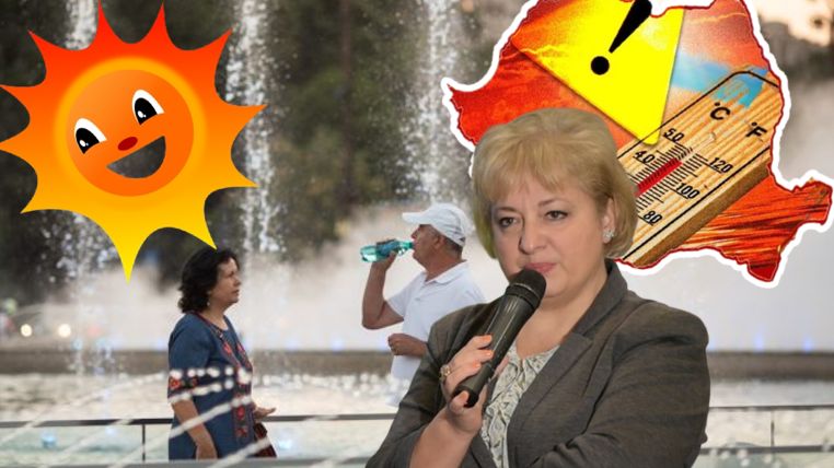 Florinela Georgescu: "40 de grade zilele următoare!"