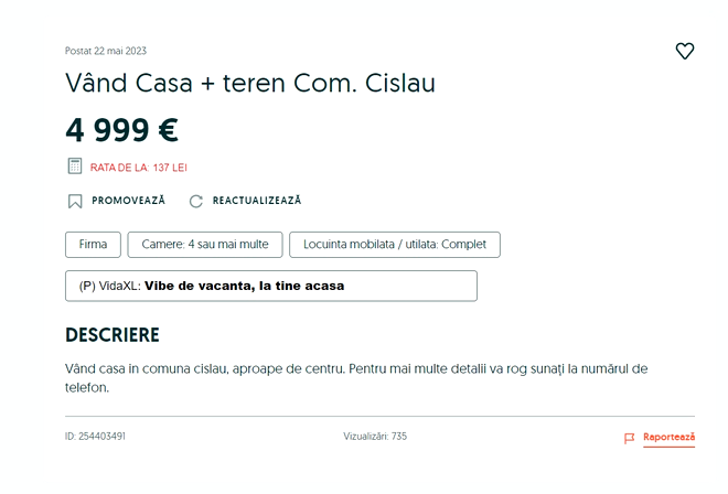 Locul din România unde poți cumpăra un apartament mobilat și utilat cu prețul de 5.000 de euro