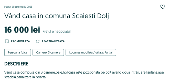 comuna Scăiești, județul Dolj