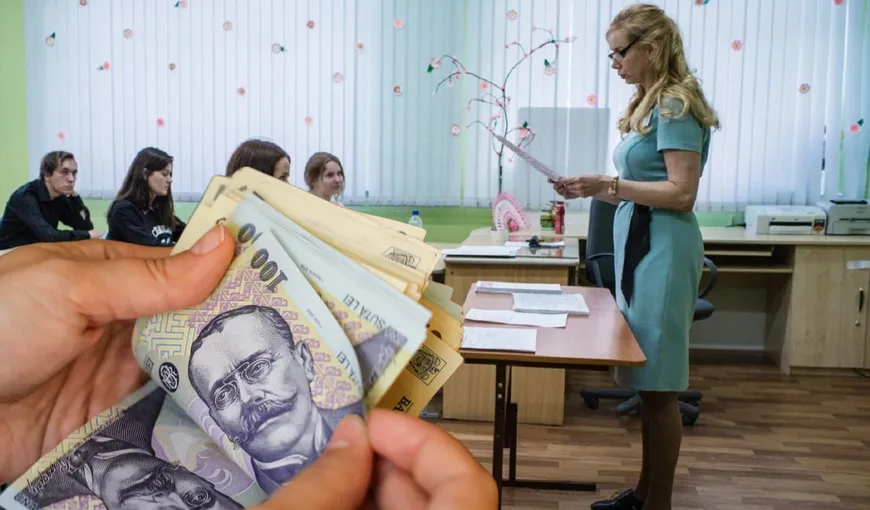 Profesorii iau bani înainte de Paște. Ministerul Educației așteaptă listele de la inspectoratele școlare