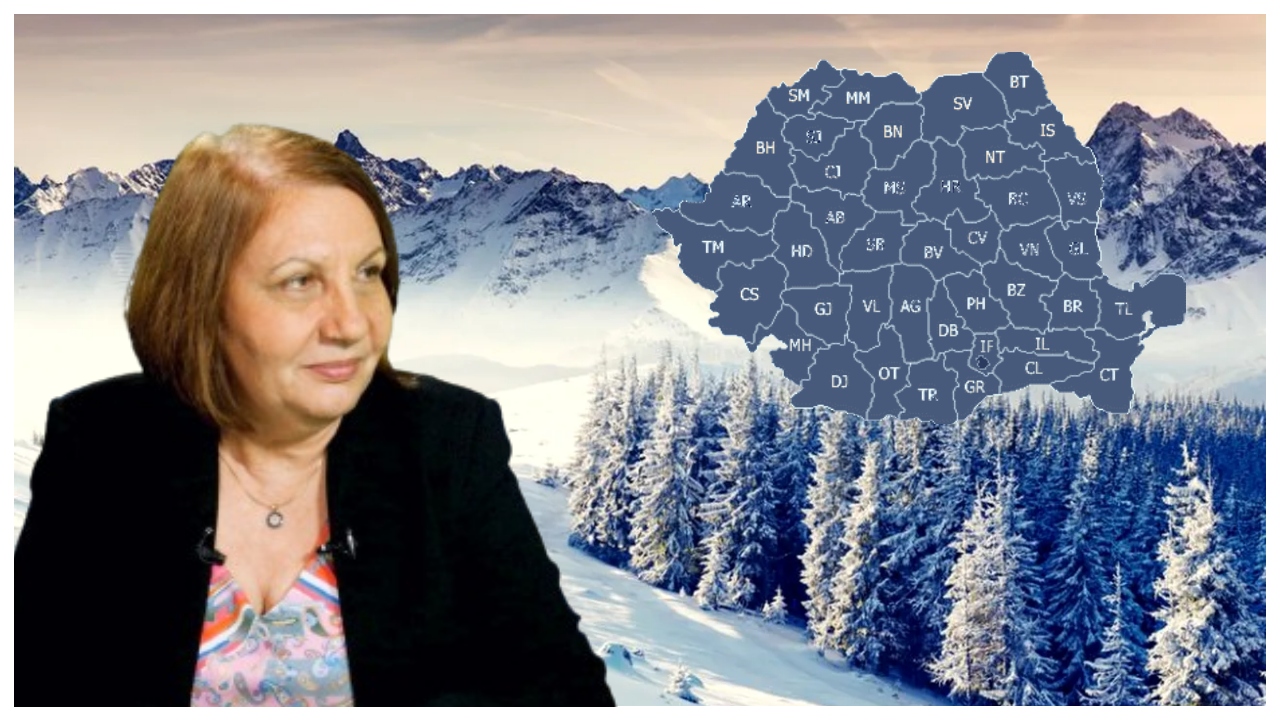Şefa meteorologilor ANM, Elena Mateescu, anunţă inversiune termică, va fi ger ca-n plină iarnă. Primii fulgi vin mai repede ca târgul de Crăciun din Bucureşti în 2025