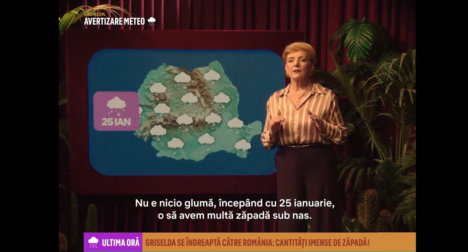 Cod roşu anunţat de Romica Jurca: fenomenul Griselda ajunge mâine în România! „Ne îngroapă în zăpadă!”| VIDEO