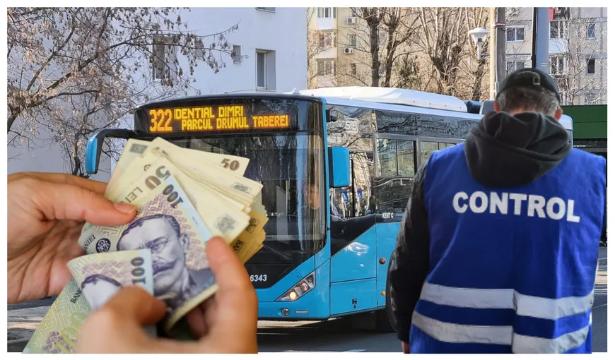 Pentru ce mai poți fi amendat de controlorii STB. Nu te mai taxează doar pentru călătoriile fără bilet
