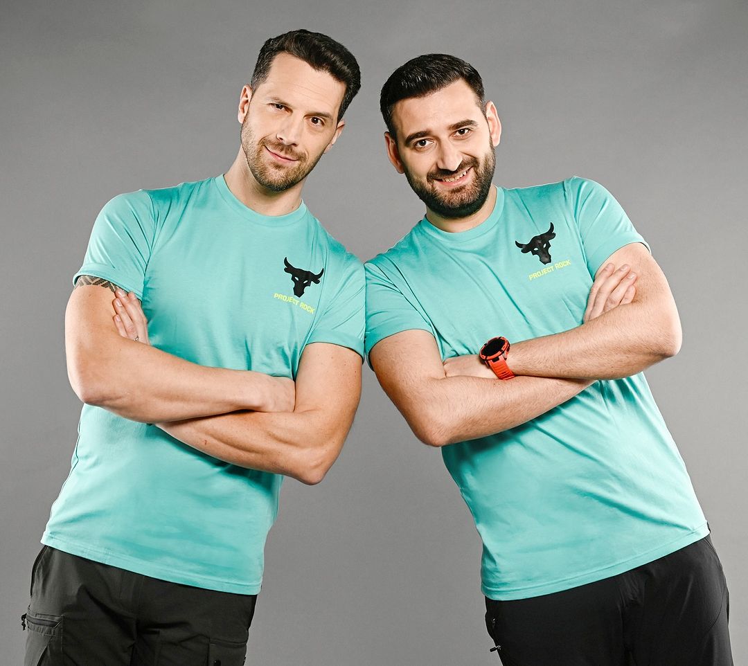 Adi Nartea și Cosmin Vîjeu