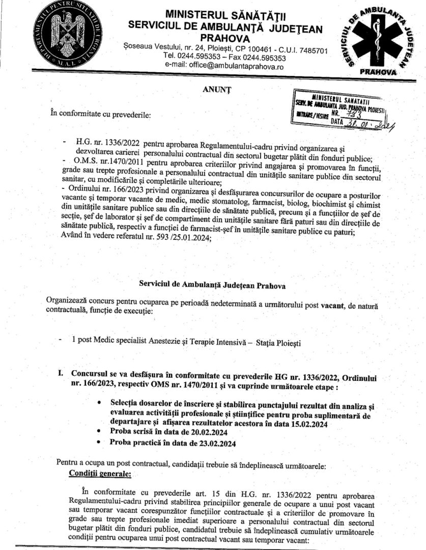 Mădălin Ipatie, managerul Ambulanței Prahova, prins cu ilegalități grave! Şi-a scos la concurs un post la care a participat singur. Bonus: venituri de mii de euro, neclarate!