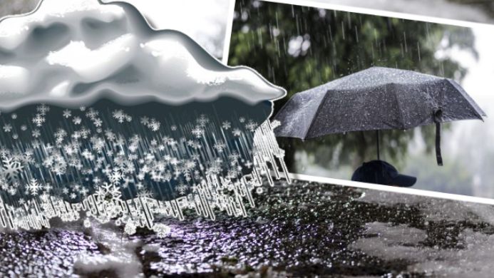 Primăvara ia o pauză! Brâu de presiune atmosferică ridicată, vom avea lapoviţă, ninsori şi temperaturi de palton