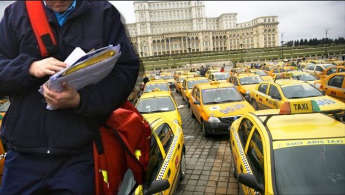 Revin protestele. Taximetriştii blochează Bucureştiul şi ameninţă cu greva foamei, poştaşii ar putea să nu aducă pensiile la timp