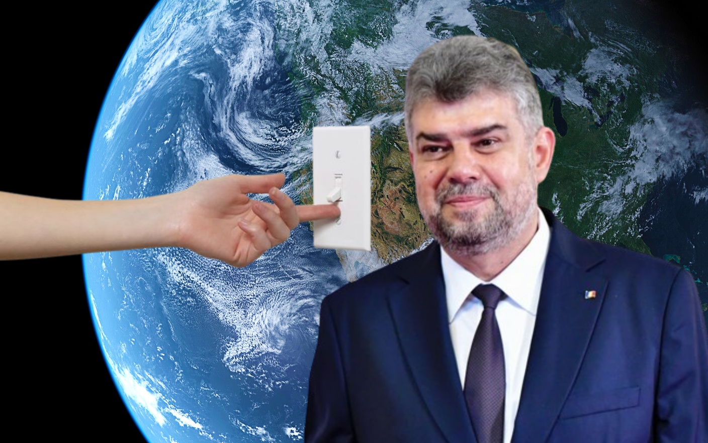 Luminile din Palatul Victoria vor fi stinse de „Ora Pământului”. Marcel Ciolacu îndeamnă la responsabilitate energetică