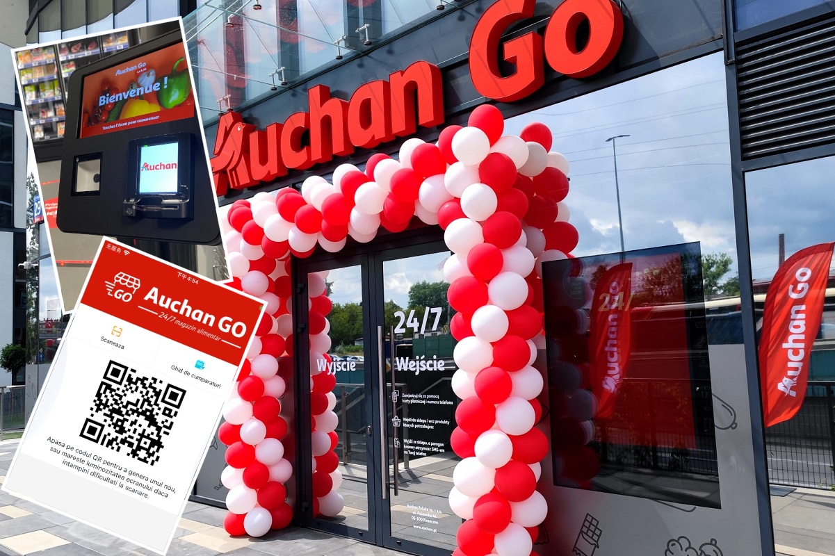 Supermarket revoluţionar în România! Auchan Go, magazinul în care nu va trebui nici să scanezi produsele, nici să le plăteşti la casă. Cum vor fi achitate cumpărăturile