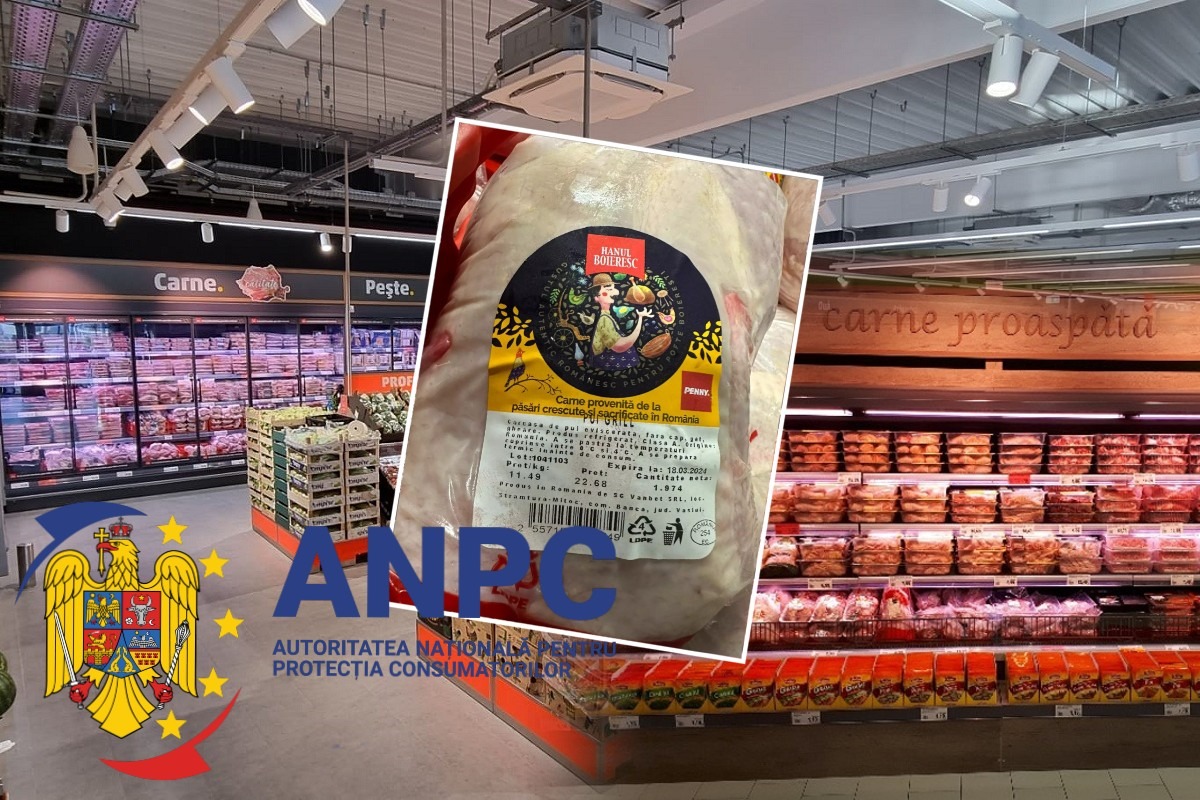 Alertă alimentară în România. Produse de pasăre infestate cu Salmonella, descoperite într-un mare lanț de magazine