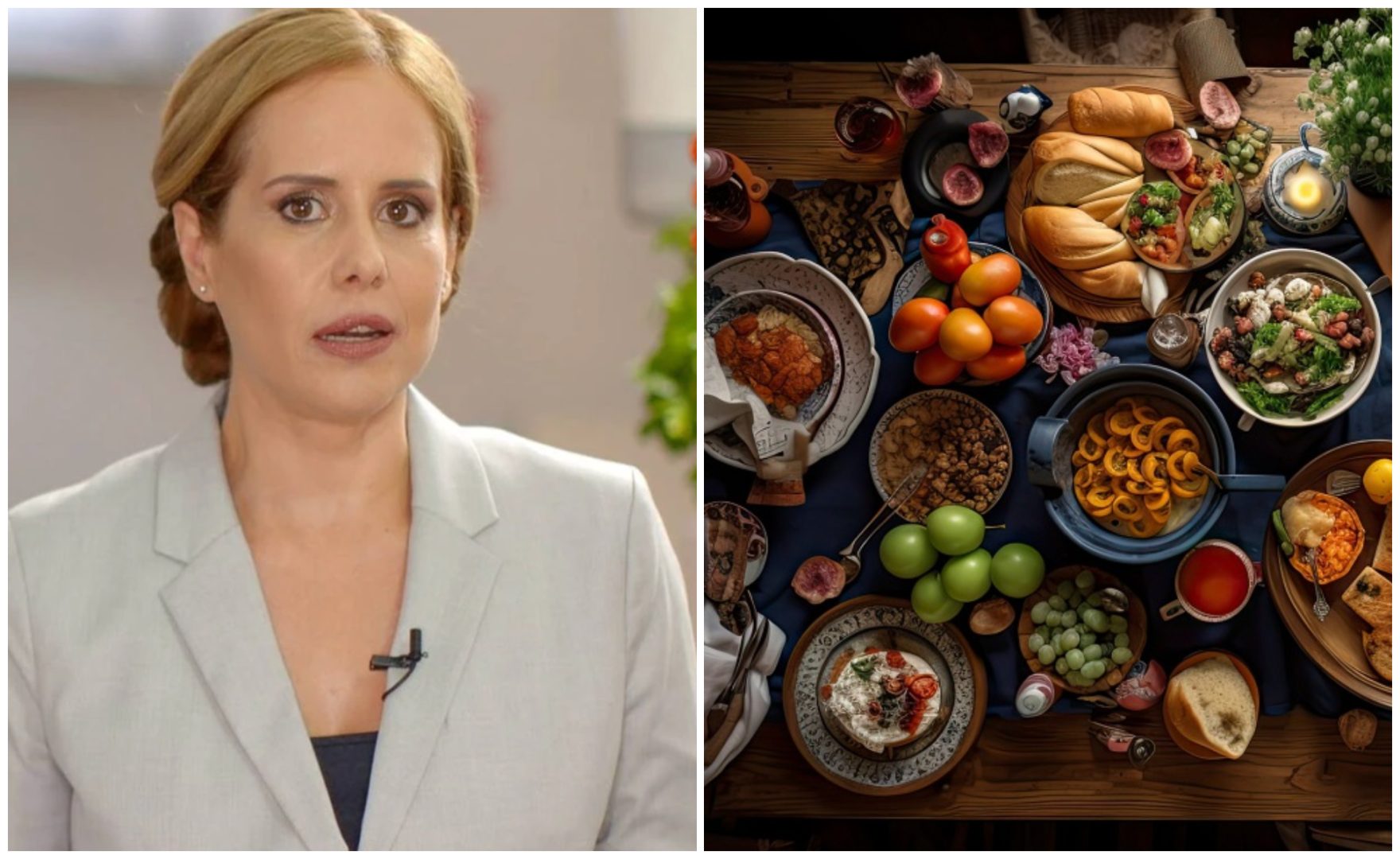 Alimentele permise în post care nu îngrașă. Mihaela Bilic: „Este un dușman, trebuie să știm asta”