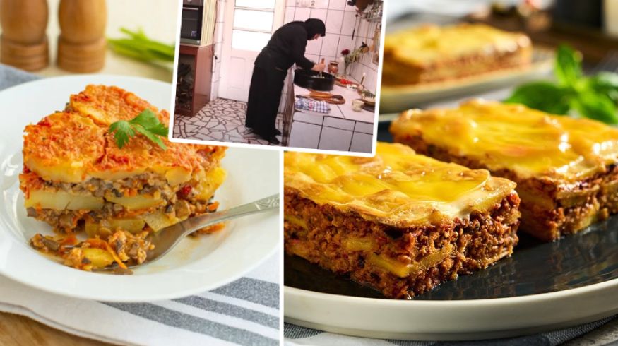 VIDEO: Musaca de post, varianta mânăstirească a maicii Cristofora. O să uiţi de friptura cu mujdei, dacă respecţi ingredientele. Pofta bună!