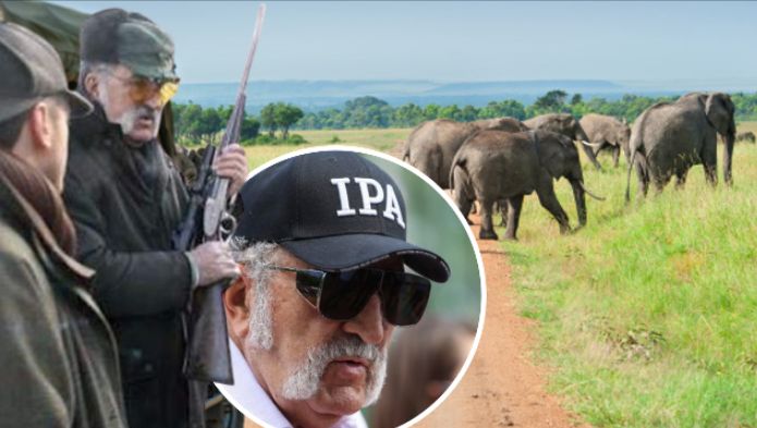 Ion Ţiriac zboară din Noua Zeelandă în Africa pentru vânătoare: „În acea parte din Namibia, elefanţii sunt o plagă, cum e la noi cu ursul”