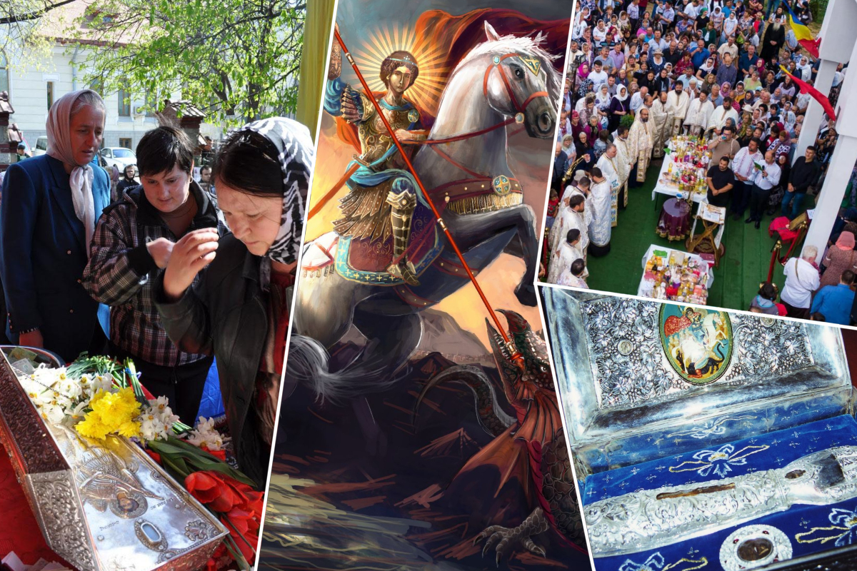 Calendar ortodox 23 aprilie 2024. Cruce roşie. Sfântul Mare Mucenic Gheorghe, purtătorul de biruinţă. Rugăciune către Sfântul Gheorghe de folos în momentele de răscruce