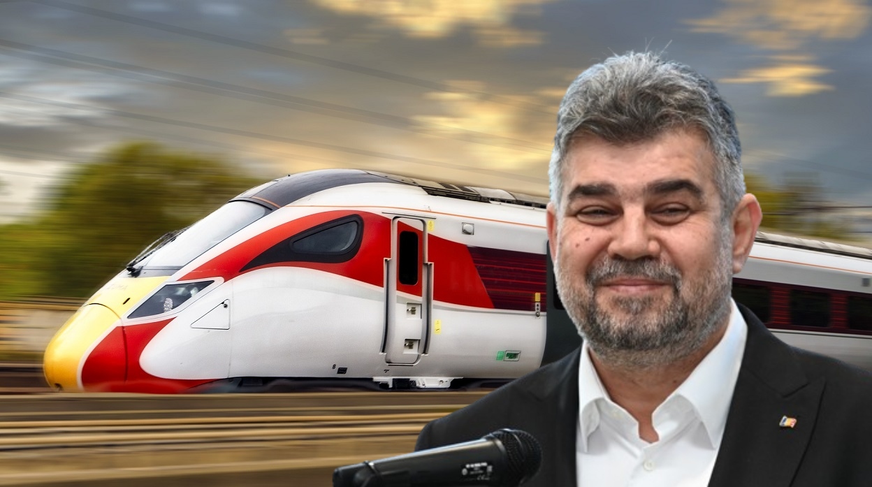 Guvernul dă o veste uriașă pentru români! Se construiește o linie de mare viteză de la munte până la mare. Ce a declarat Marcel Ciolacu