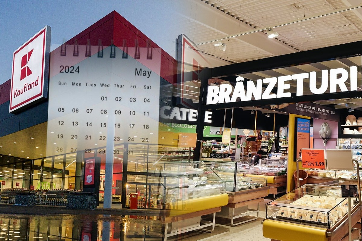Program Kaufland de Paște 2024. Program prelungit în Săptămâna Mare. Ce magazine Kaufland vor fi deschise în ziua de Paşte
