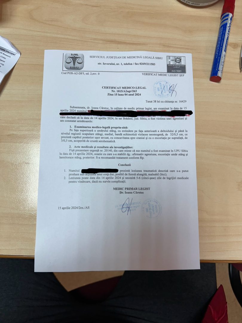 Certificat medico legal