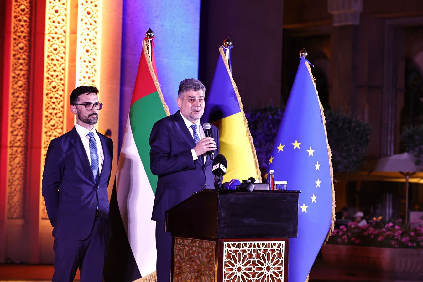Marcel Ciolacu, întâlnire cu reprezentanţii comunităţii de români din EAU: „Există bani, trebuie să avem credibilitate pentru a atrage aceste sume”