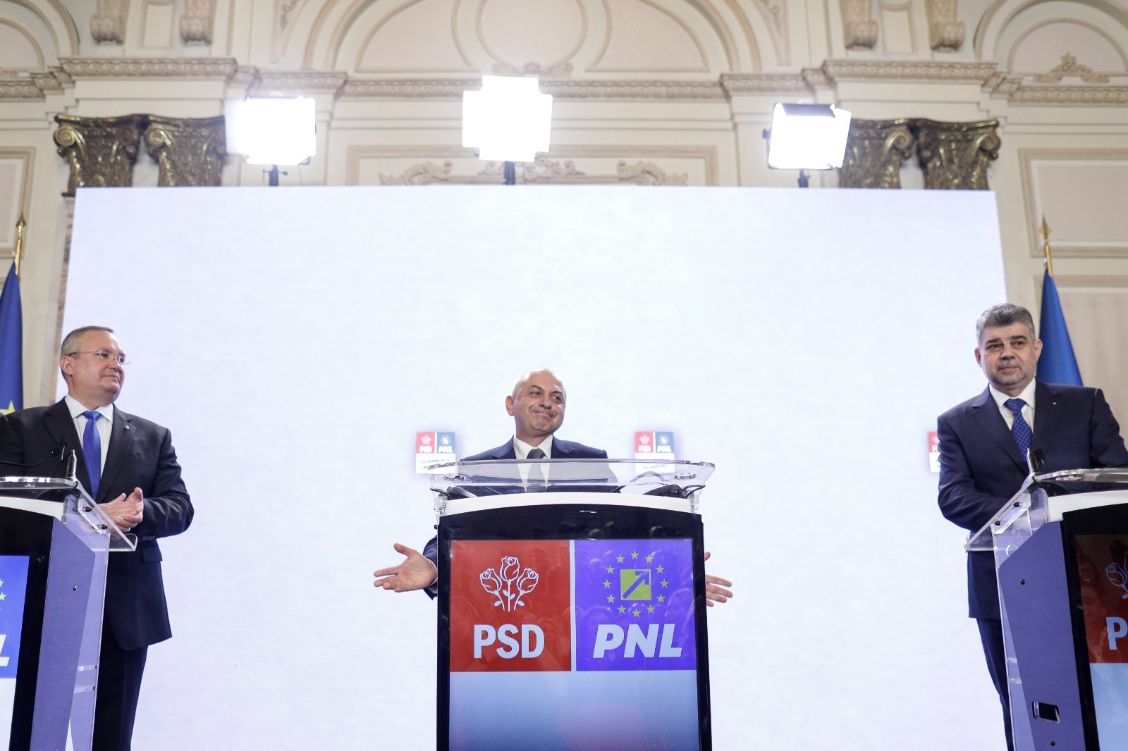 Nicolae Ciucă: La nivelul coaliţiei s-a menţinut decizia ca doctorul Cîrstoiu să fie candidatul coaliţiei şi luni să îşi depună candidatura. Nu îl putem susţine pe Piedone