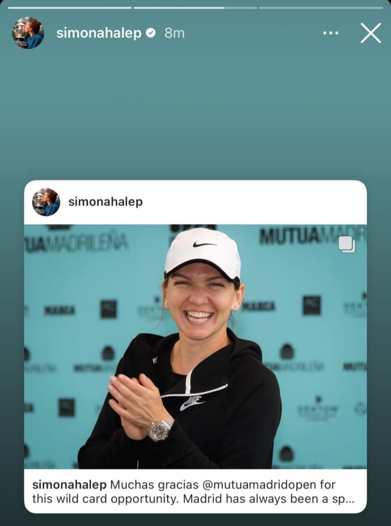 Simona Halep, story
