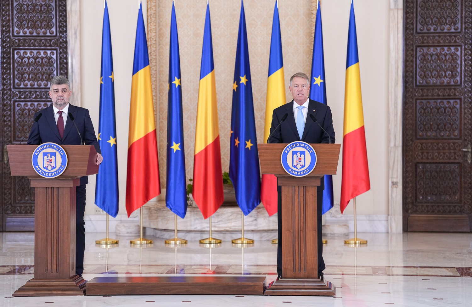 Preşedintele Iohannis şi premierul Ciolacu, mesaje de solidaritate cu Israelul: „Facem apel la evitarea unei escaladări”