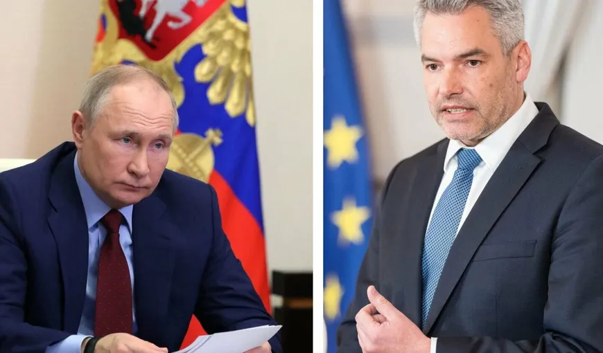 Cancelarul austriac Karl Nehammer face noi declarații în favoarea Rusiei: ”Nu există pace fără Rusia. Poporul ucrainean ar trebui sa susțină pacea”
