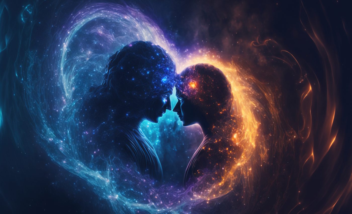 Se întâmplă numai O DATĂ pe an. Soarele și Luna formează Nunta Cosmică în aprilie 2024. Profită la maximum de energiile yin și yang!