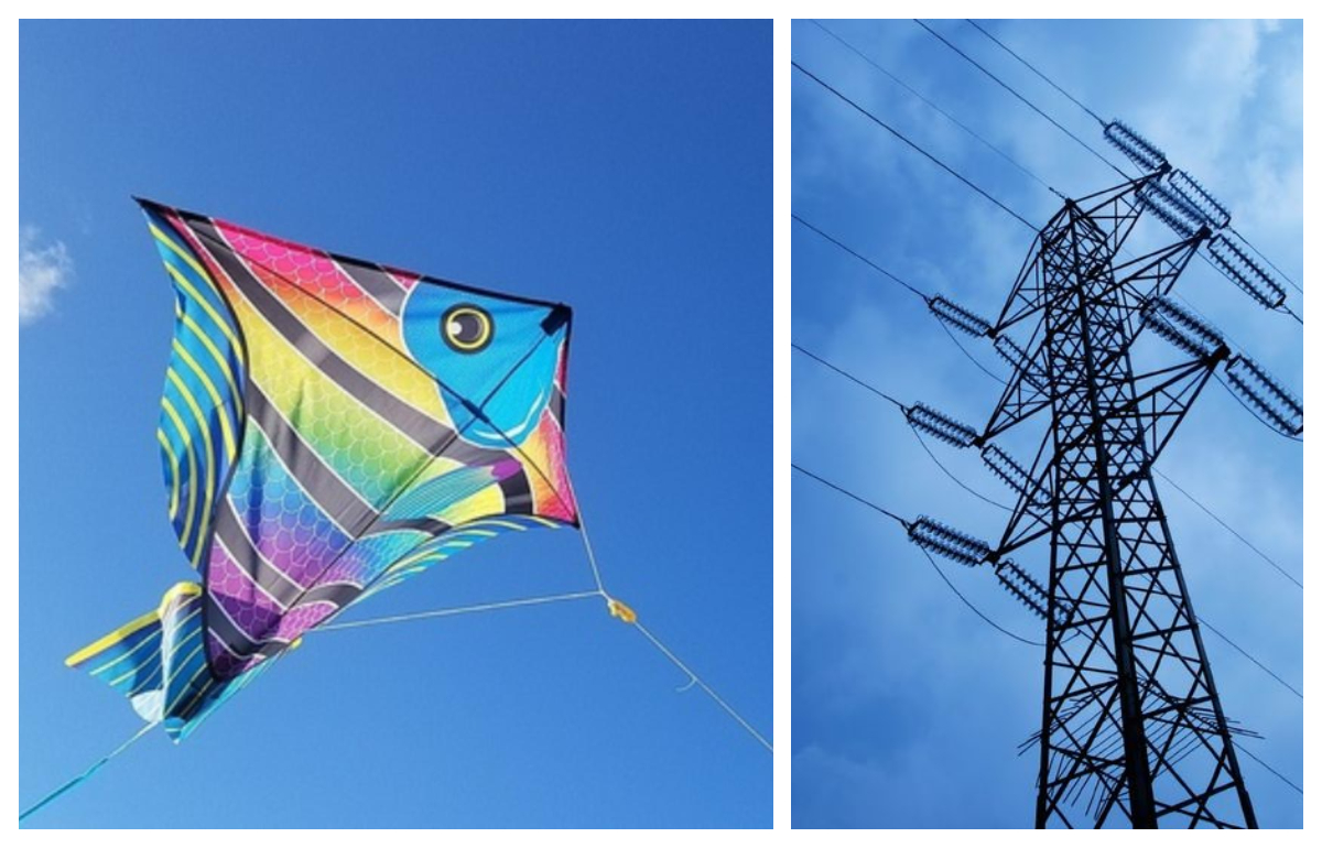 S-a jucat cu zmeul lângă liniile cu curent electric şi a fost aproape de moarte. Avertismentul IGSU